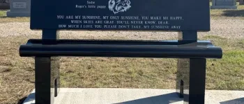 Granite Memorial Benches